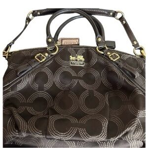 Coach “Madison” Satchel Shoulder Bag